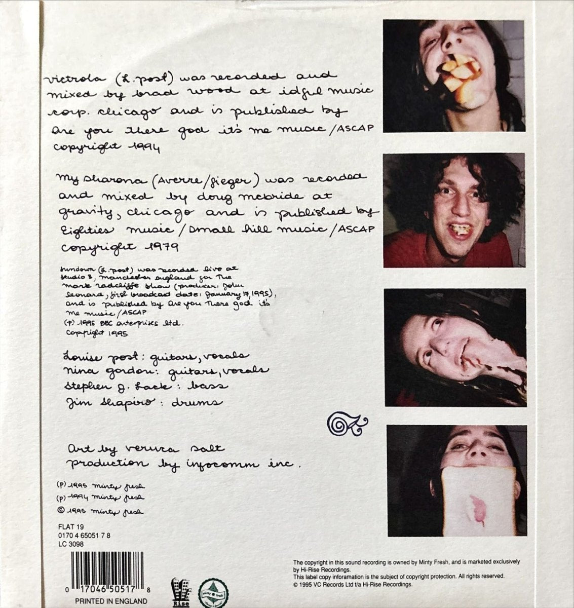 Veruca Salt - Victrola - 45rpm records