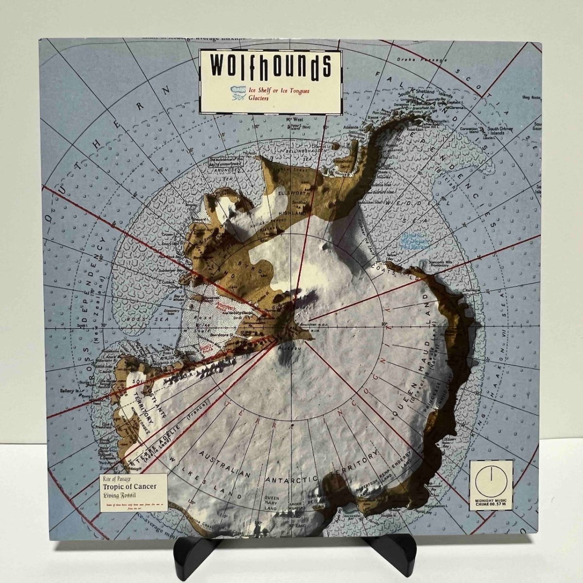 Wolfhounds - Blown Away - 45rpm records